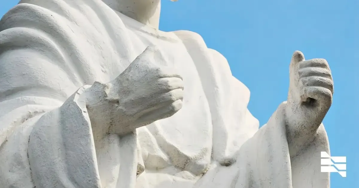 A classic sculpture capturing a moment of deep thought, symbolizing the thoughtful exploration of crafting a fulfilling career, inspired by innovative approaches to job creation.