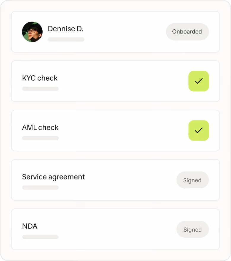 Complete payment confirmation with amount and payout details in Ruul