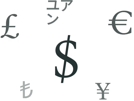 Multi-currency invoice screen