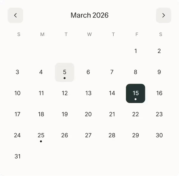 Recurring invoice schedule preview